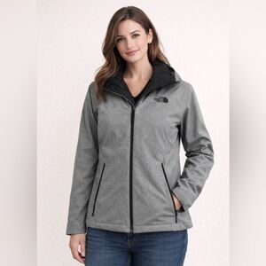 The North Face Charcoal Softshell Jacket